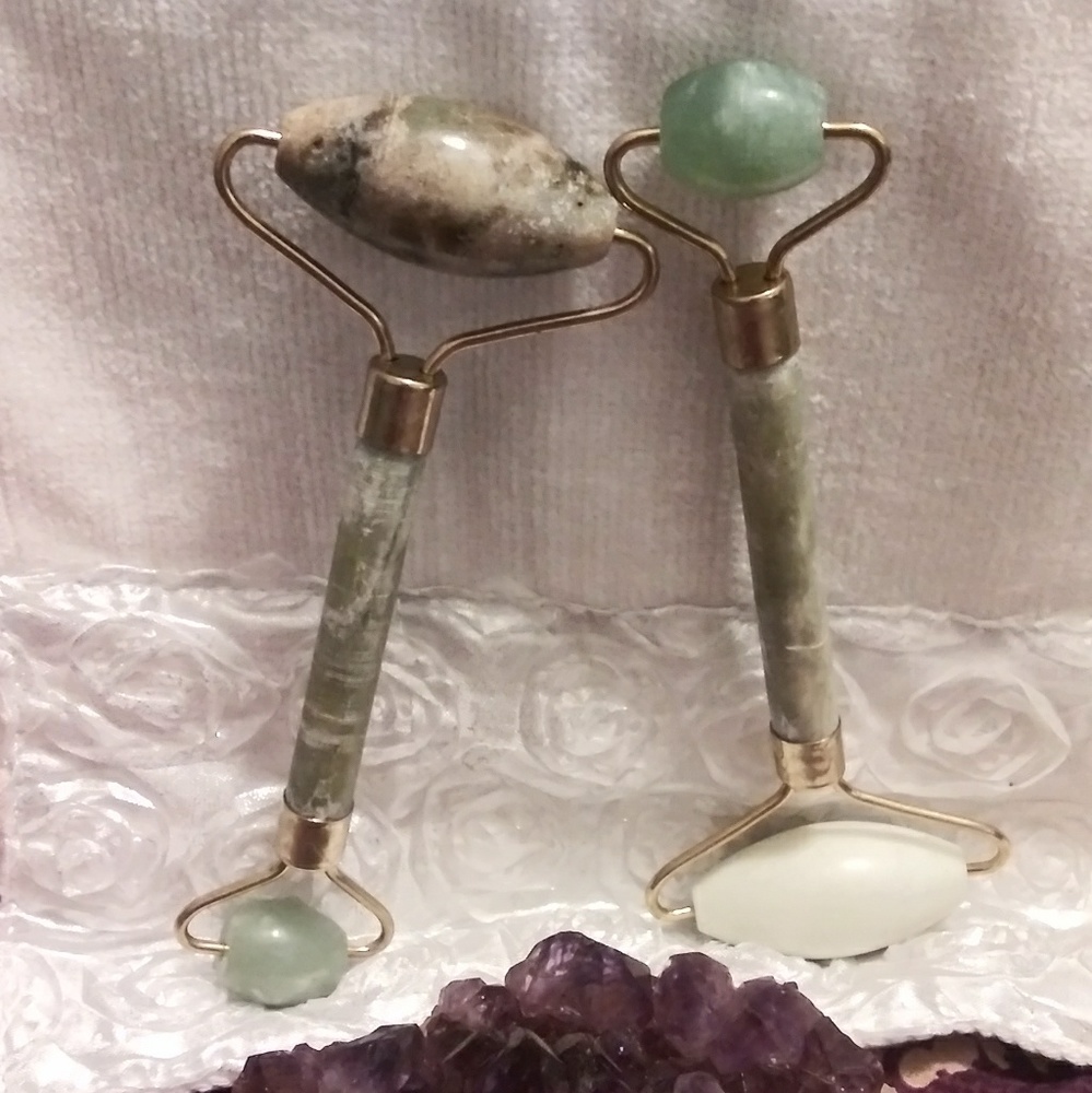 Jade Age Reversing Facial Massage Double Roller